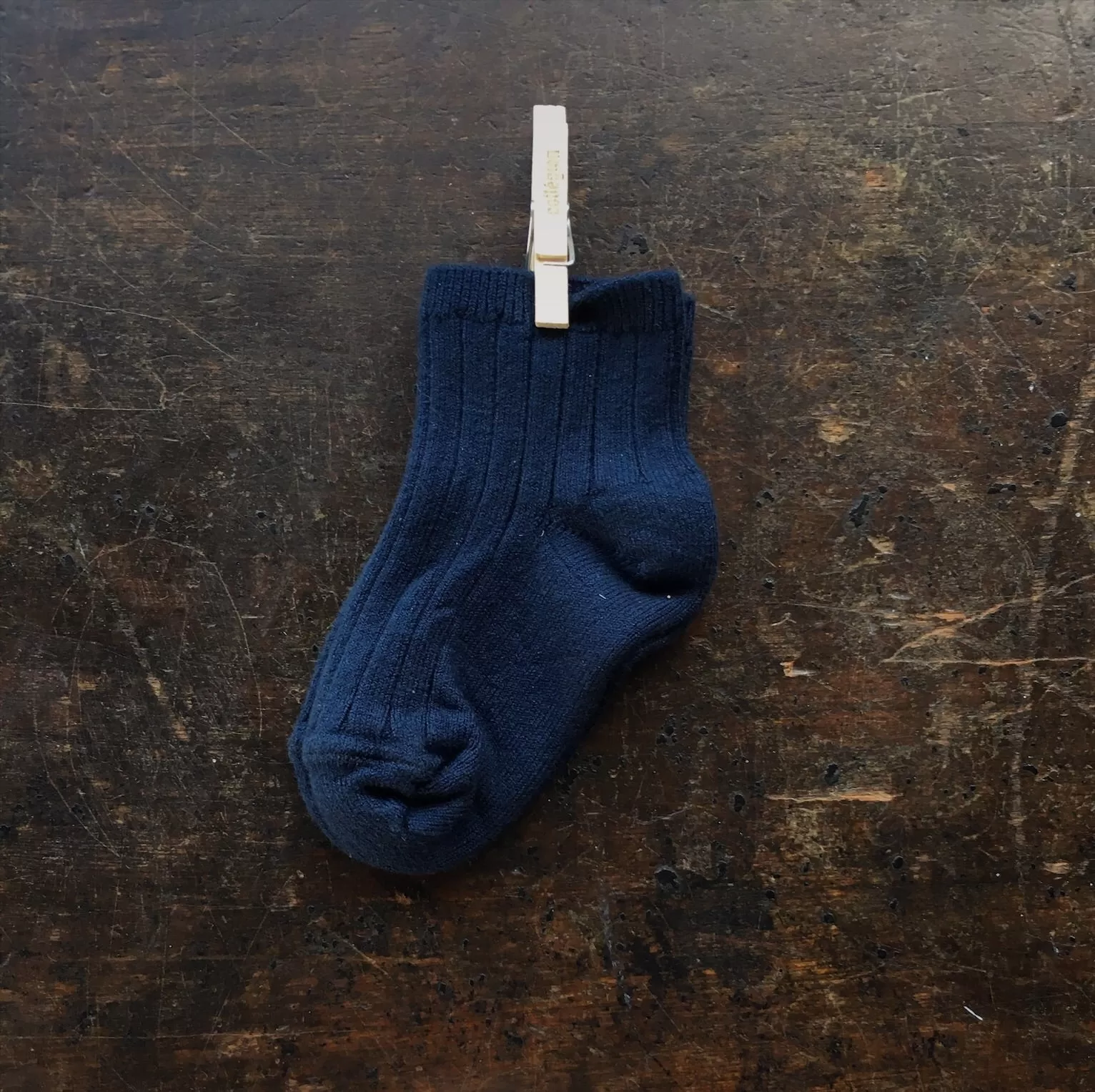 Babies & Kids Cotton Short Socks - Navy