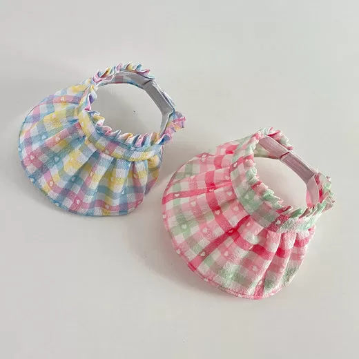 Baby Girls Checked Accessories Hats