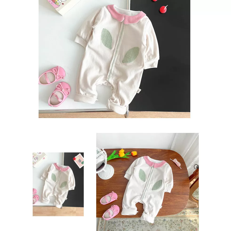 Baby Girls Color-blocking Jumpsuits Wholesale 230828357