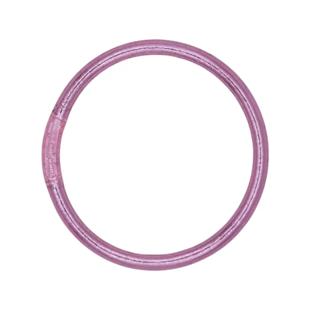 BLESS “ALL WEATHER SINGLE BANGLE”-PINKS, PURPLE AND REDS