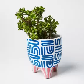 Blueprint Pot (Multiple Colors)