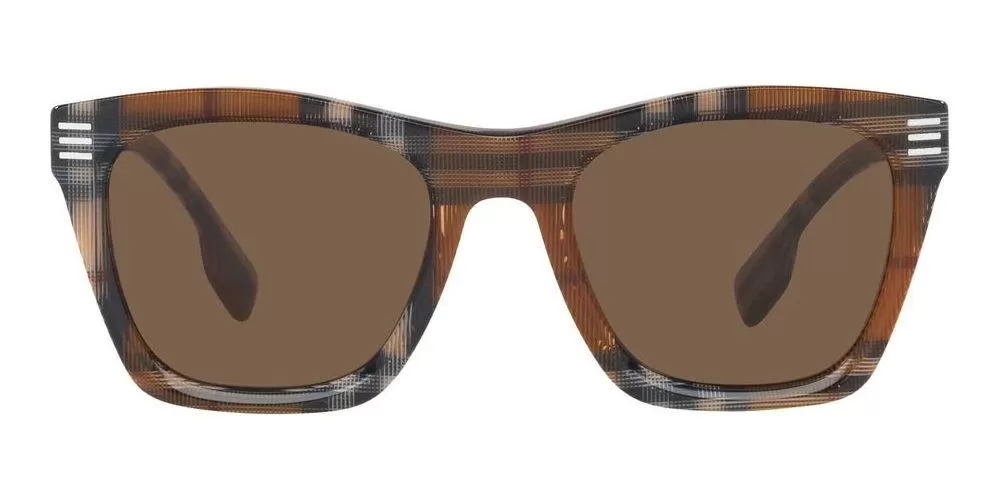 BURBERRY WOMEN'S BROWN SUNGLASSES MOD. COOPER BE 4348