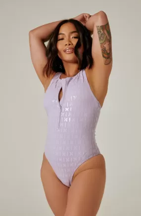 CXIX Gecko Grip Bodysuit - Lilac