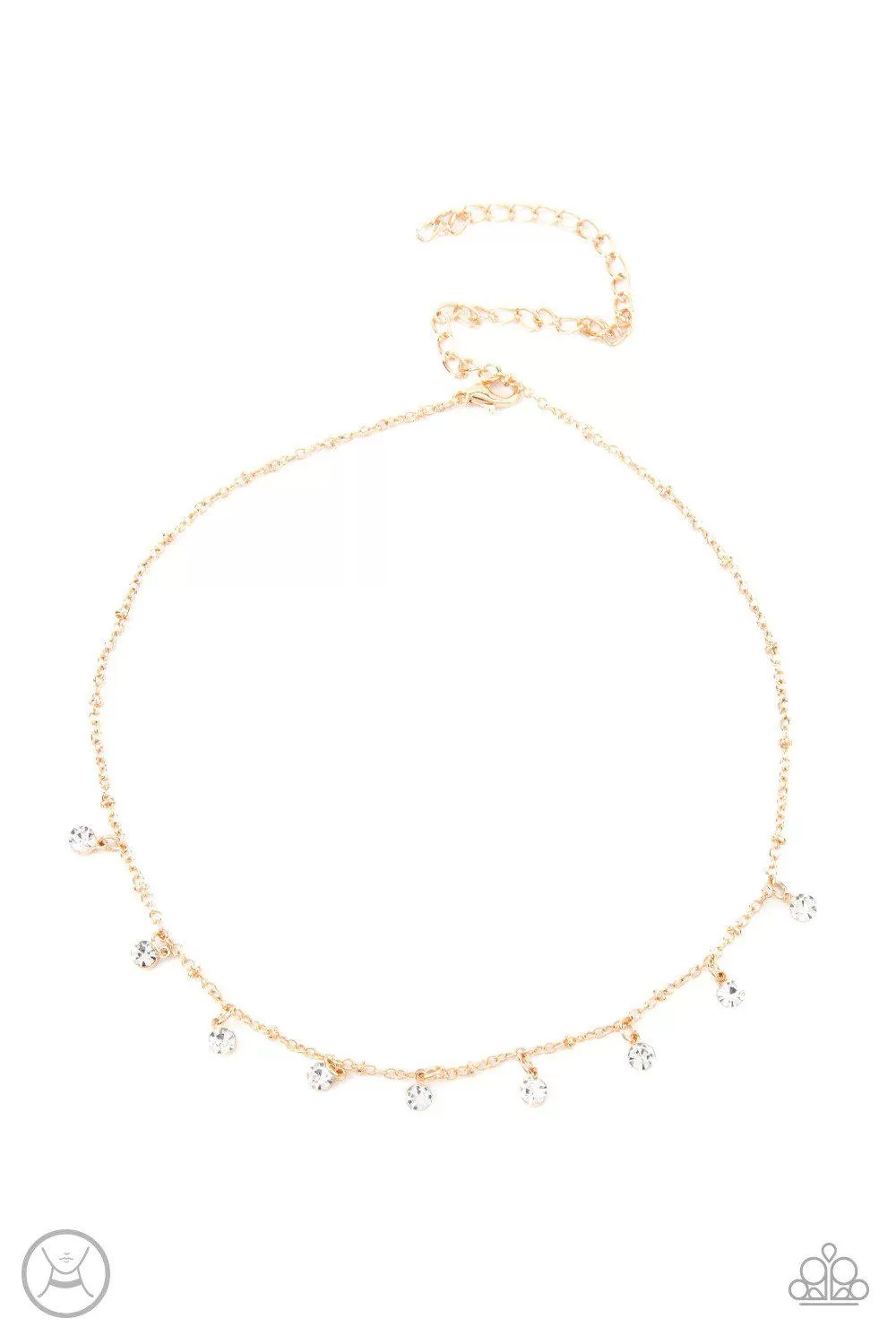 Dainty Diva Gold Necklace - Paparazzi Accessories