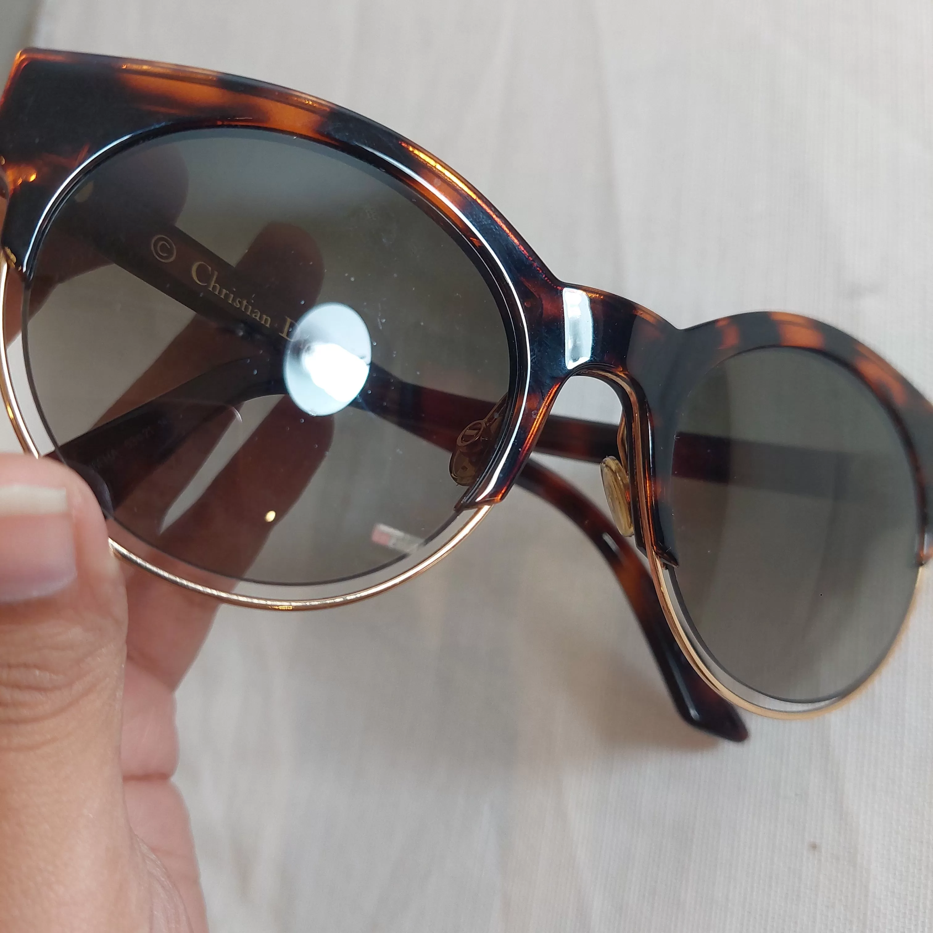 Dior Brown Sideral 1 Gradient Sunglasses | Gently used |