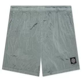 Econyl Regenerated Nylon Swim Trunks - Sage Green