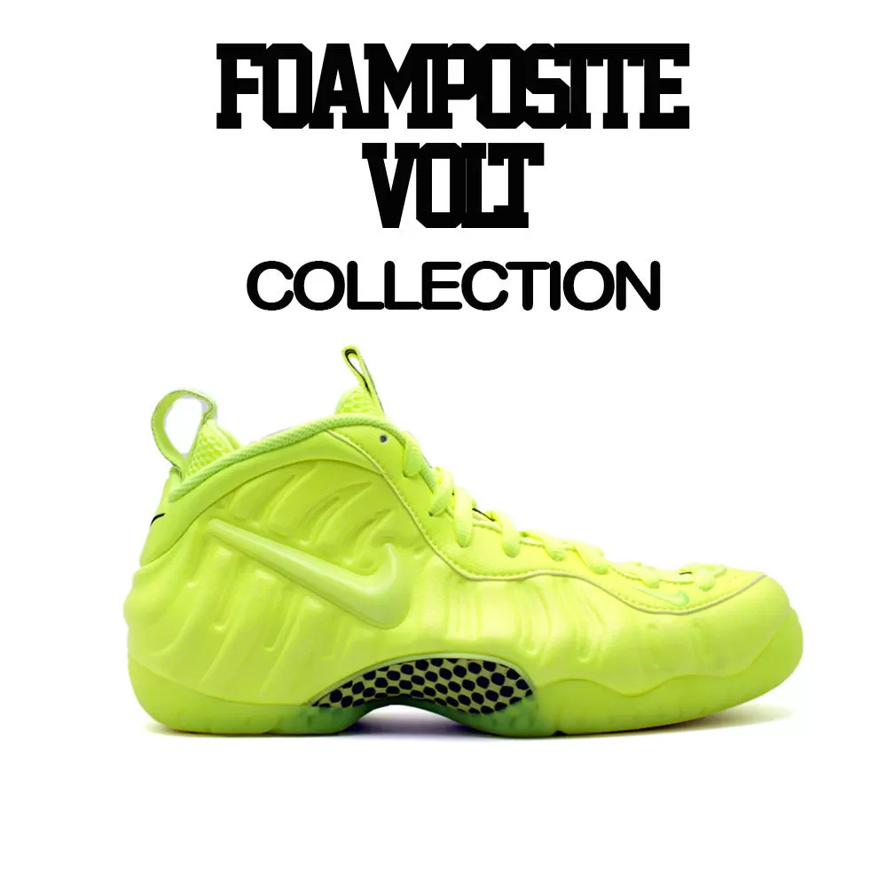 Foamposite Volt Pray Shirt