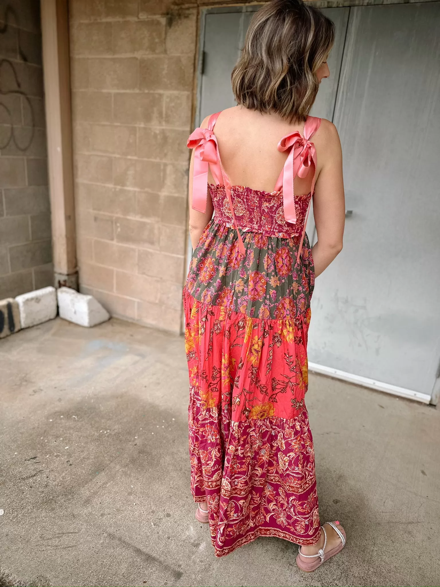 Free People Bluebell Maxi | Magenta Combo