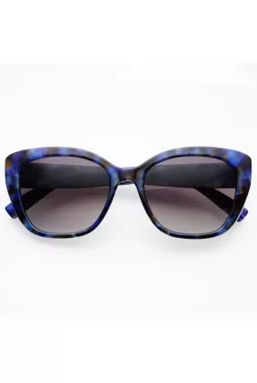 Freyrs - Margot Blue Tortoise Cat Eye Sunglasses