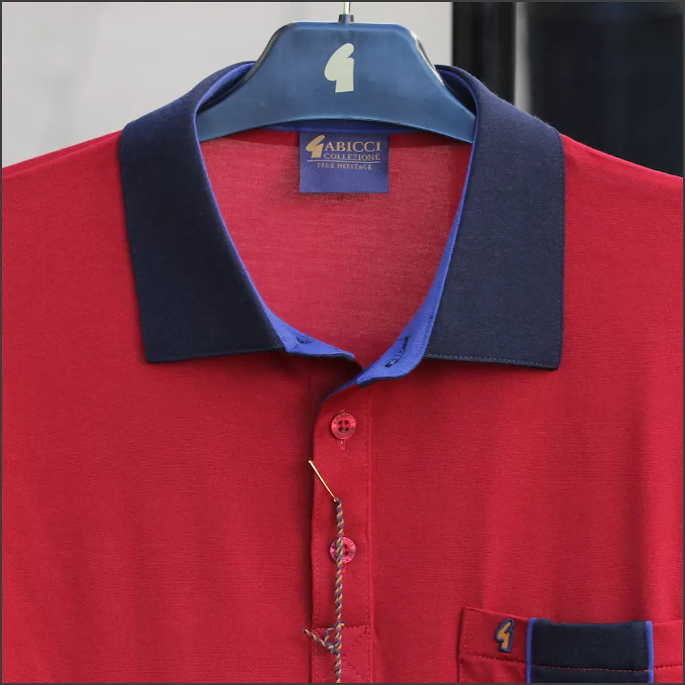 Gabicci X10 Rosso Pattern T Shirt >