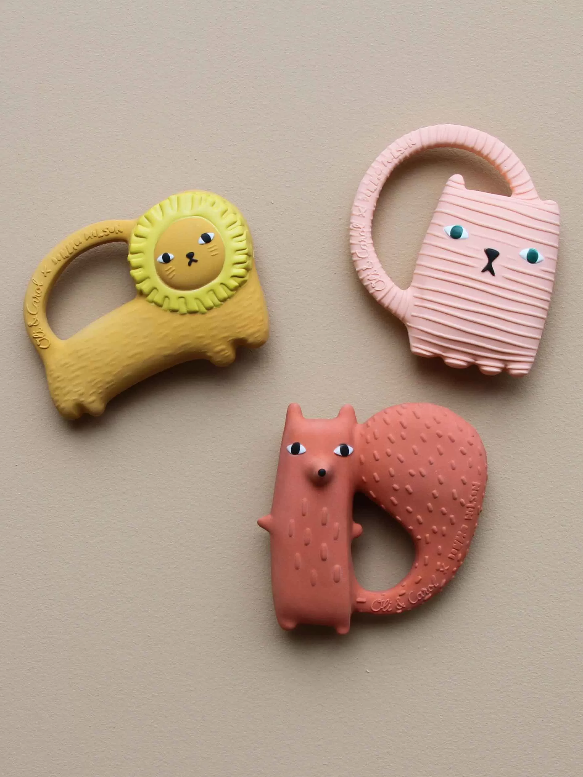 Ginge Cat Teething Ring