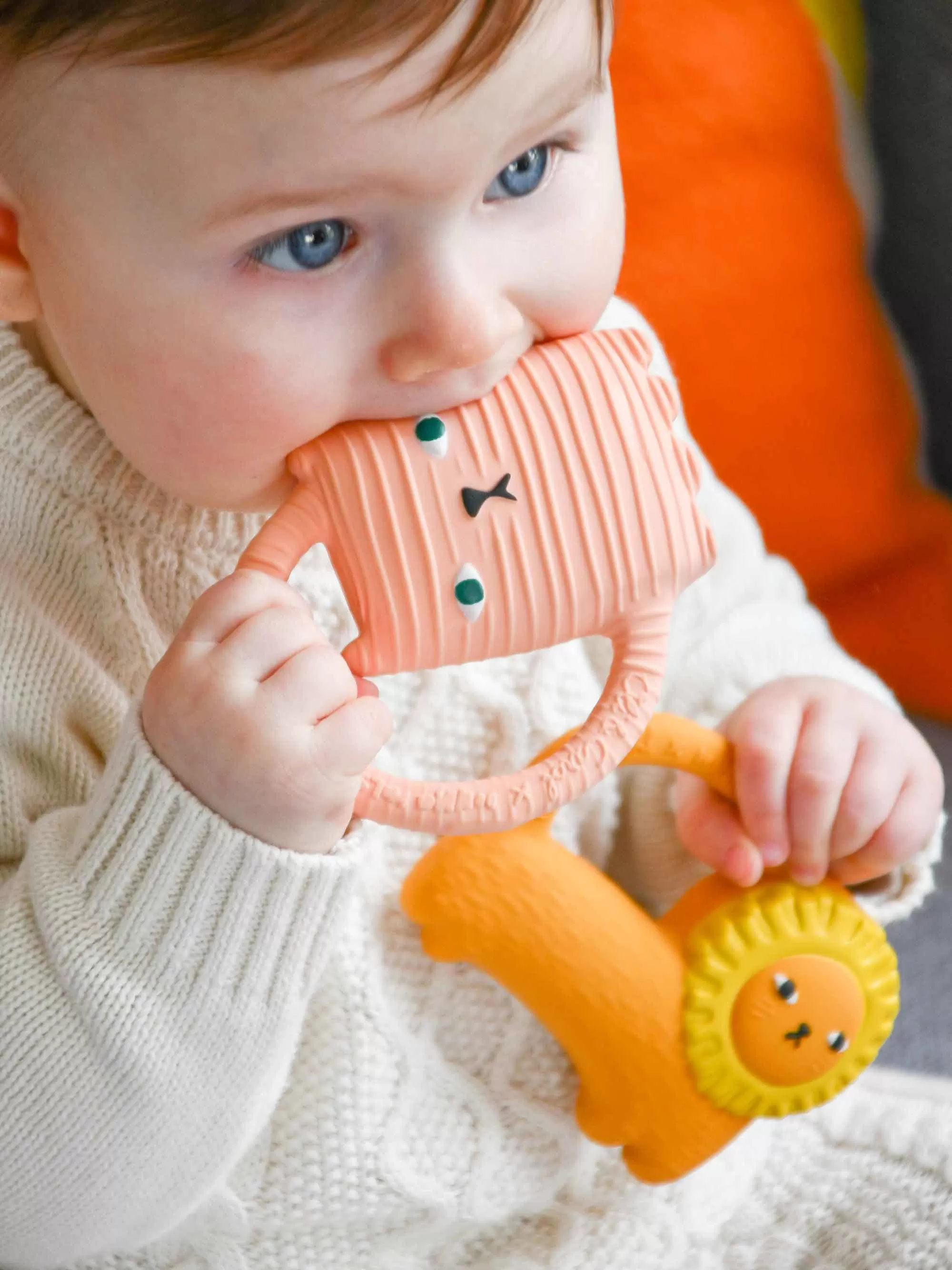 Ginge Cat Teething Ring