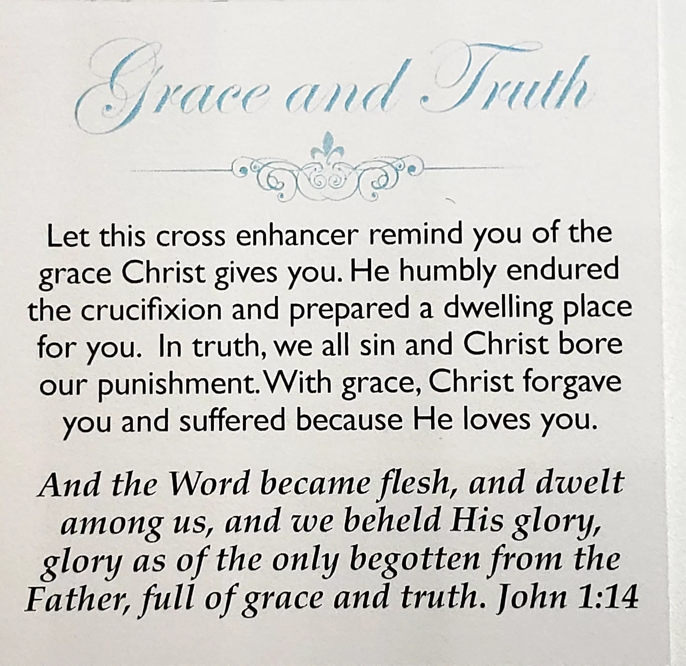 Grace & Truth