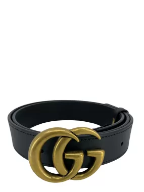 GUCCI GG Marmont Leather Belt Size 85