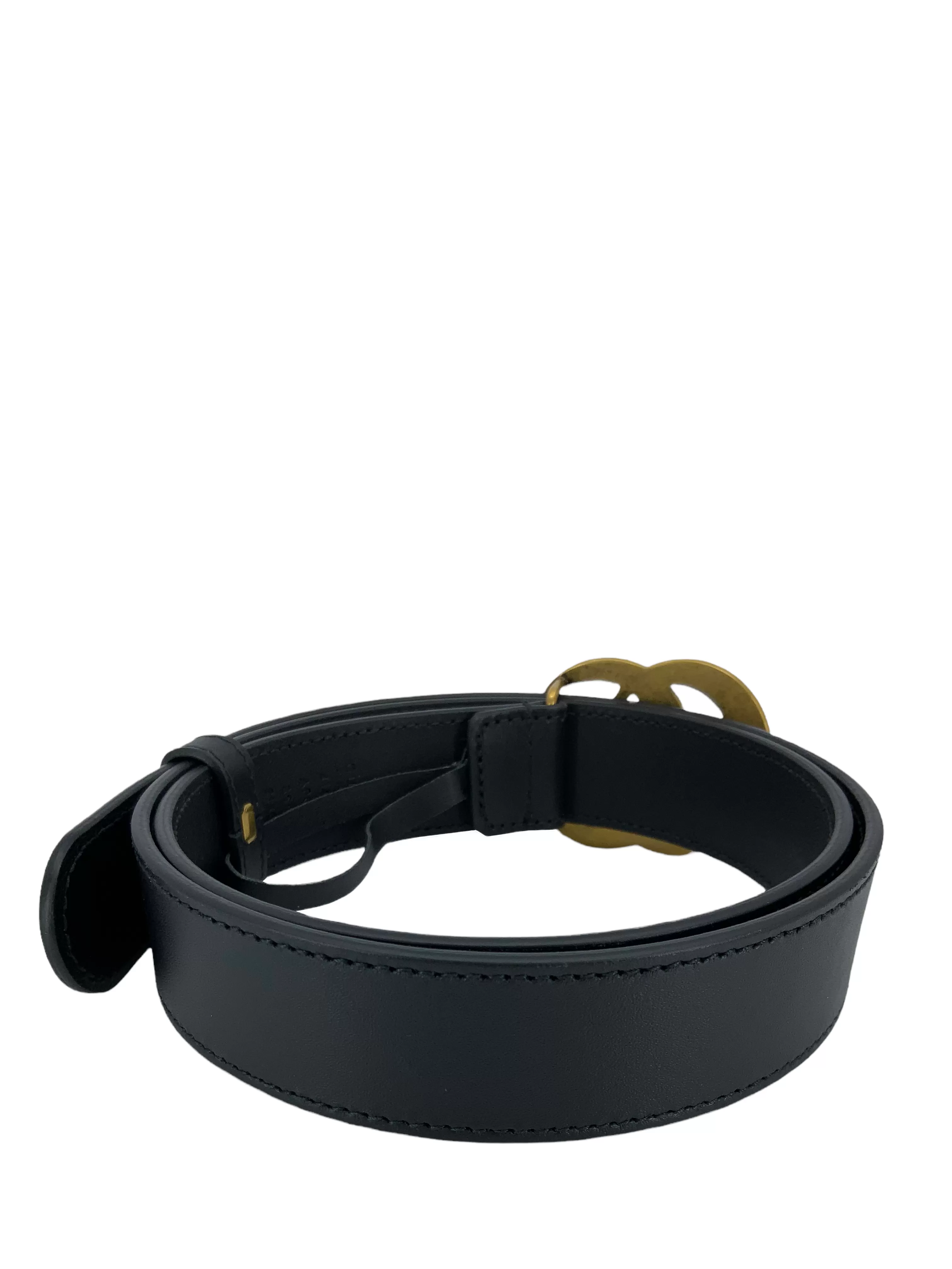 GUCCI GG Marmont Leather Belt Size 85