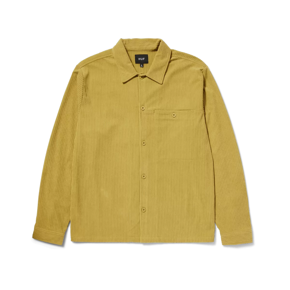 HUF HUF CO CORDUROY OVERSHIRT-CACTUS