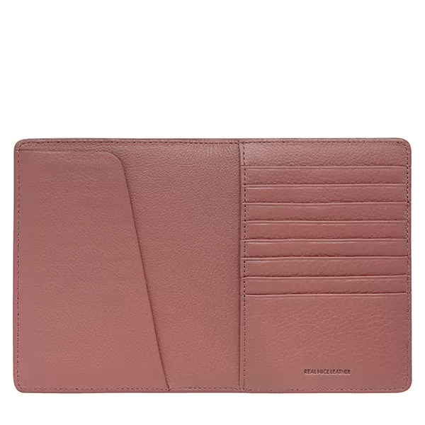 In Transit Passport Wallet - Dusty Rose