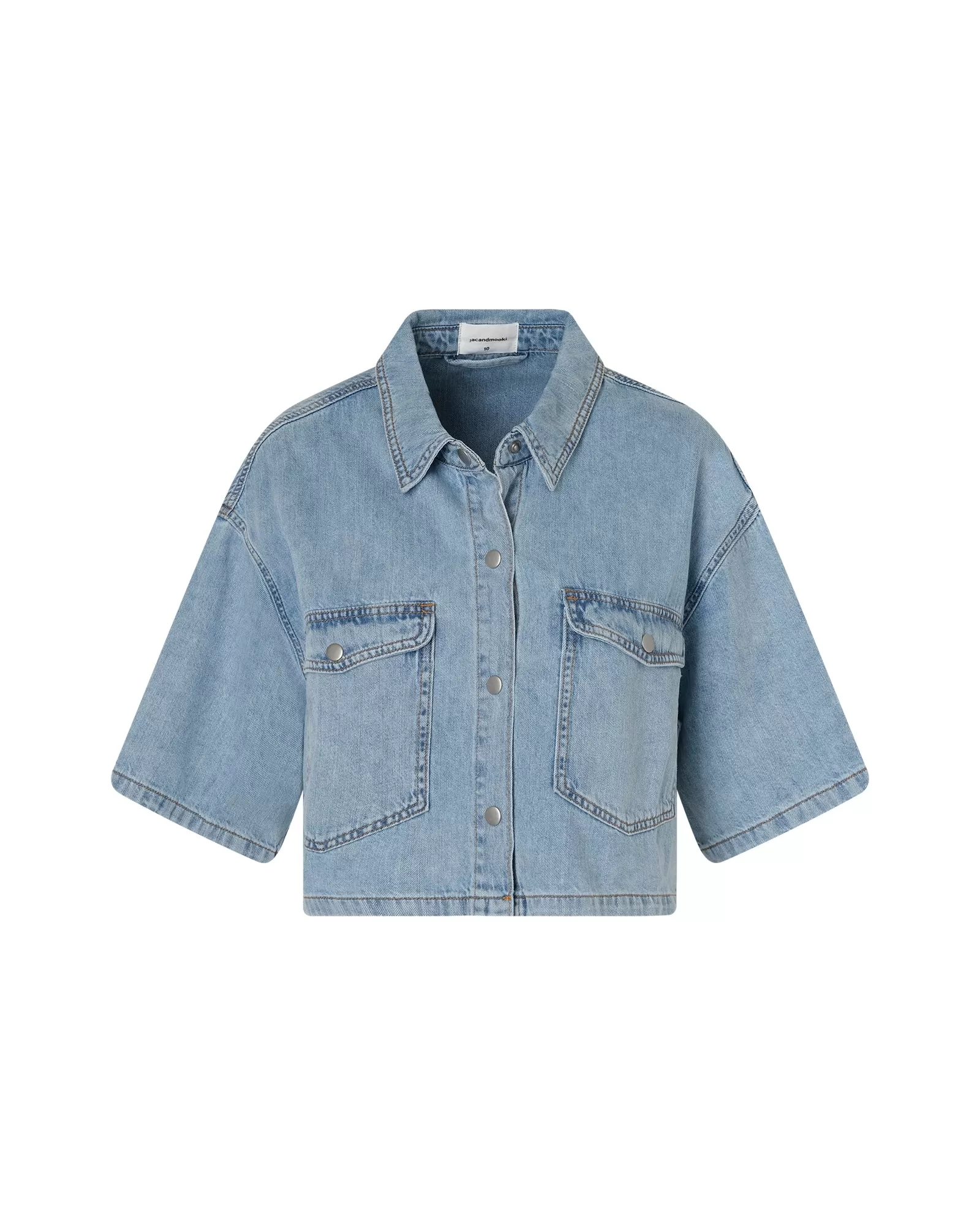 LOLA SHIRT - FADED INDIGO