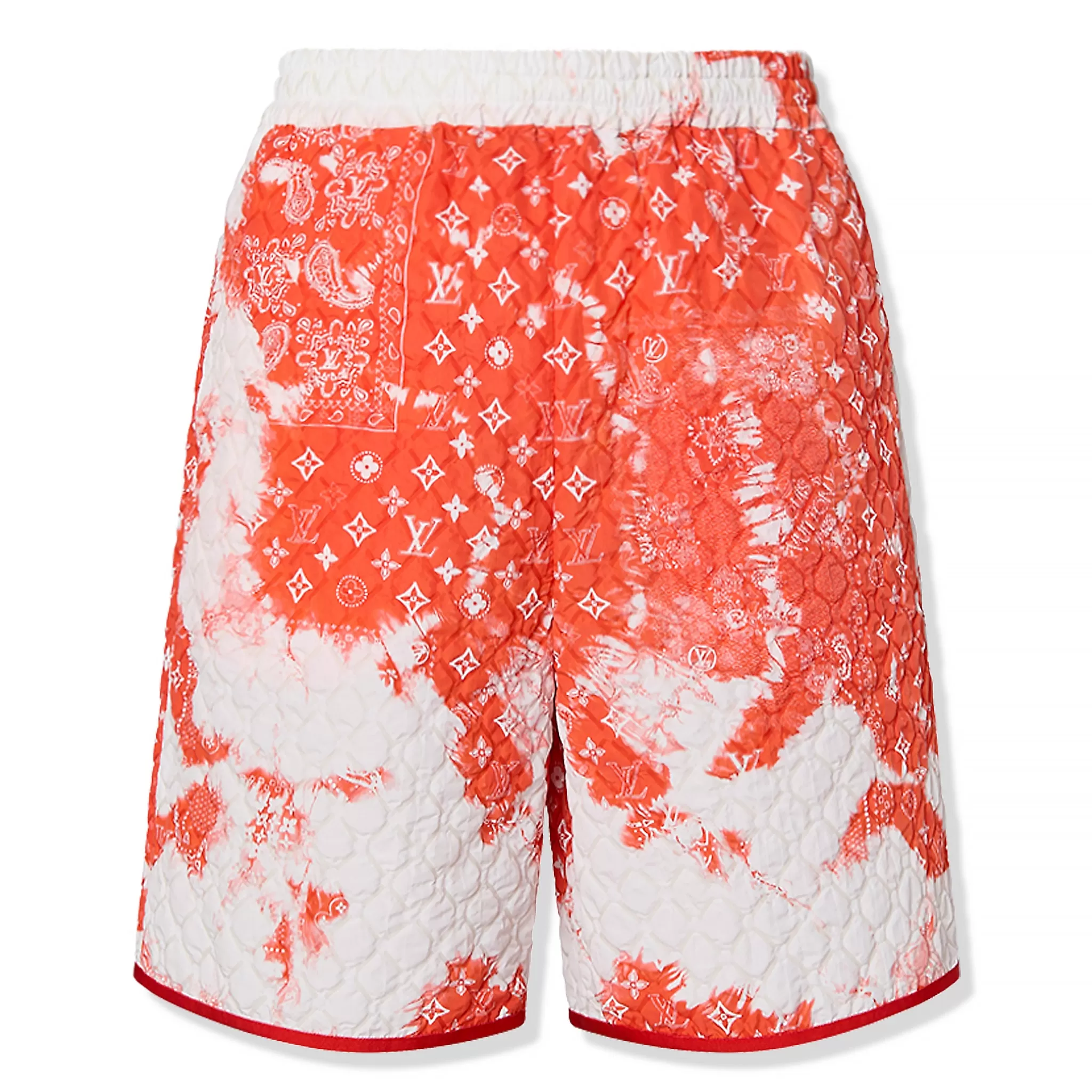 Louis Vuitton Monogram Nylon Bandana Orange Shorts