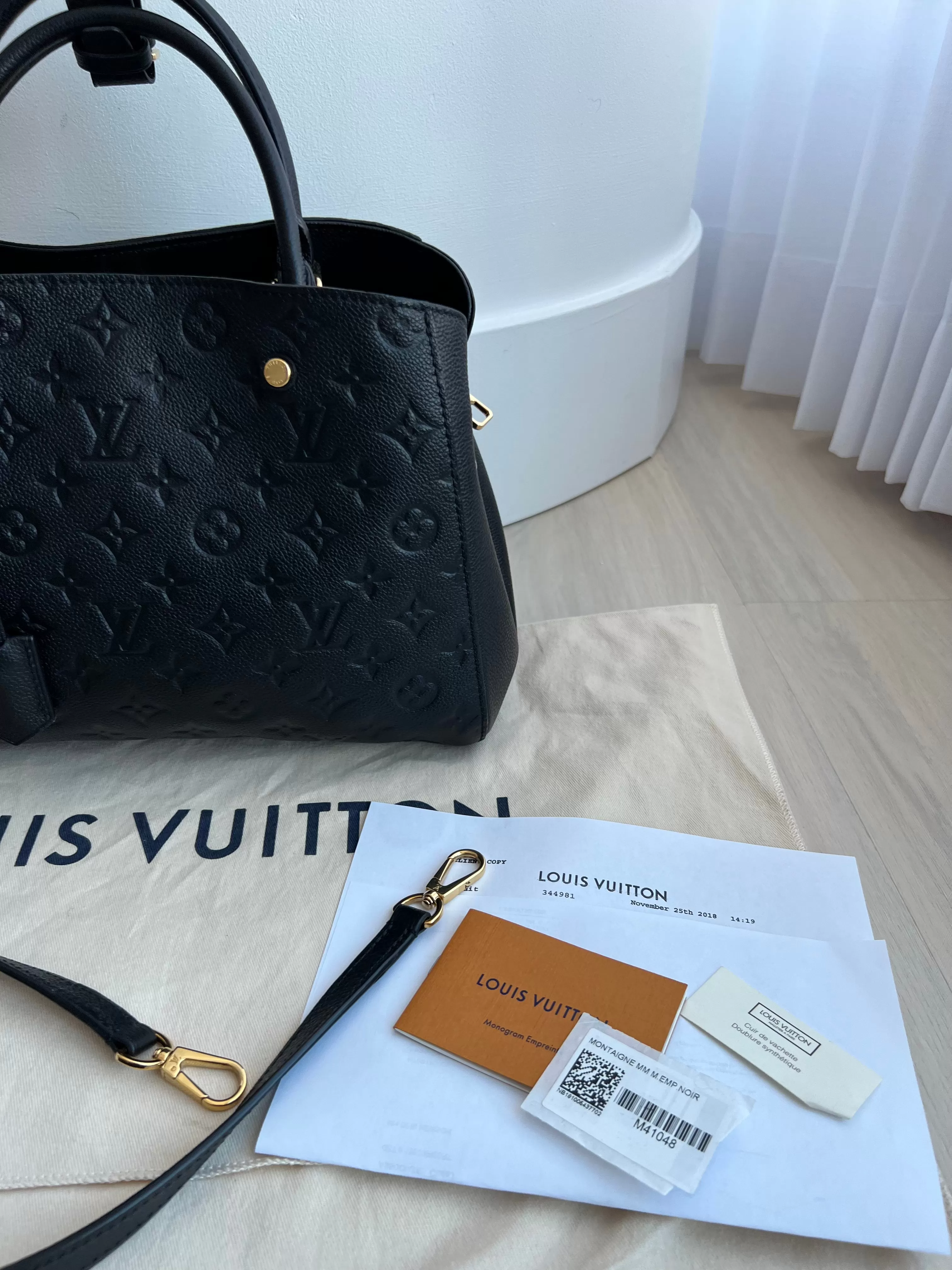 Louis Vuitton Montaigne Bag