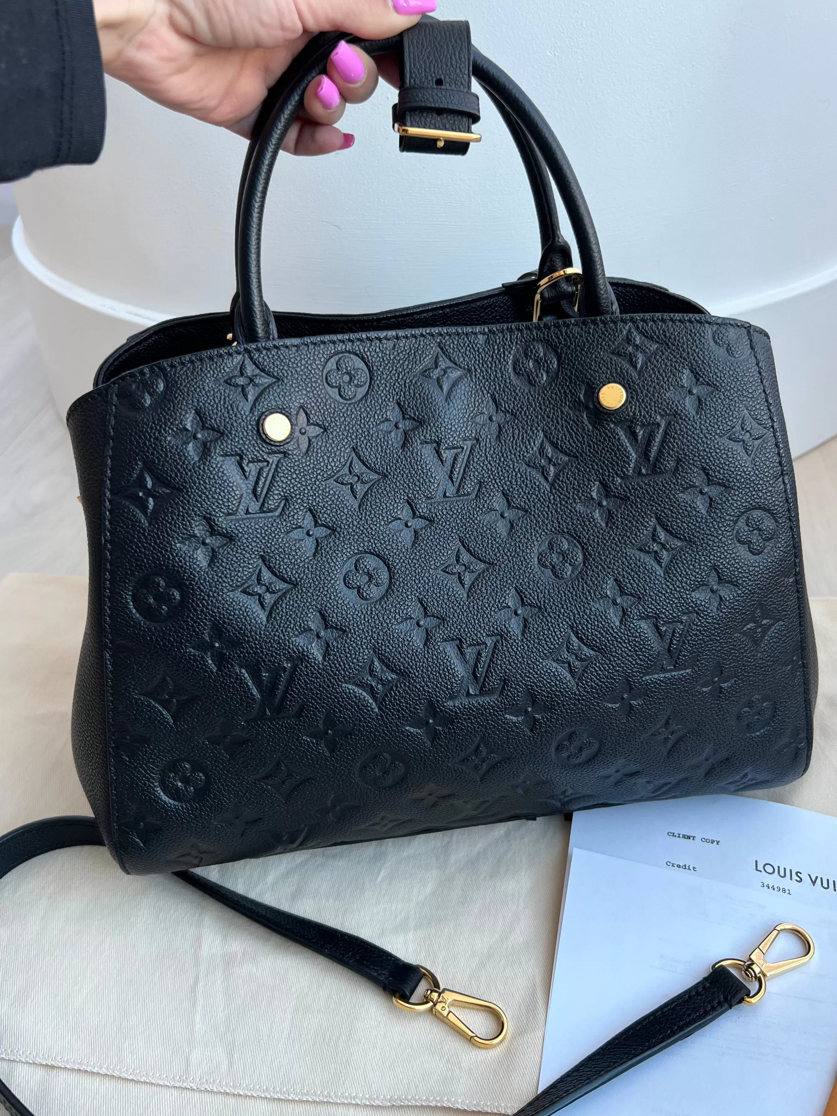 Louis Vuitton Montaigne Bag