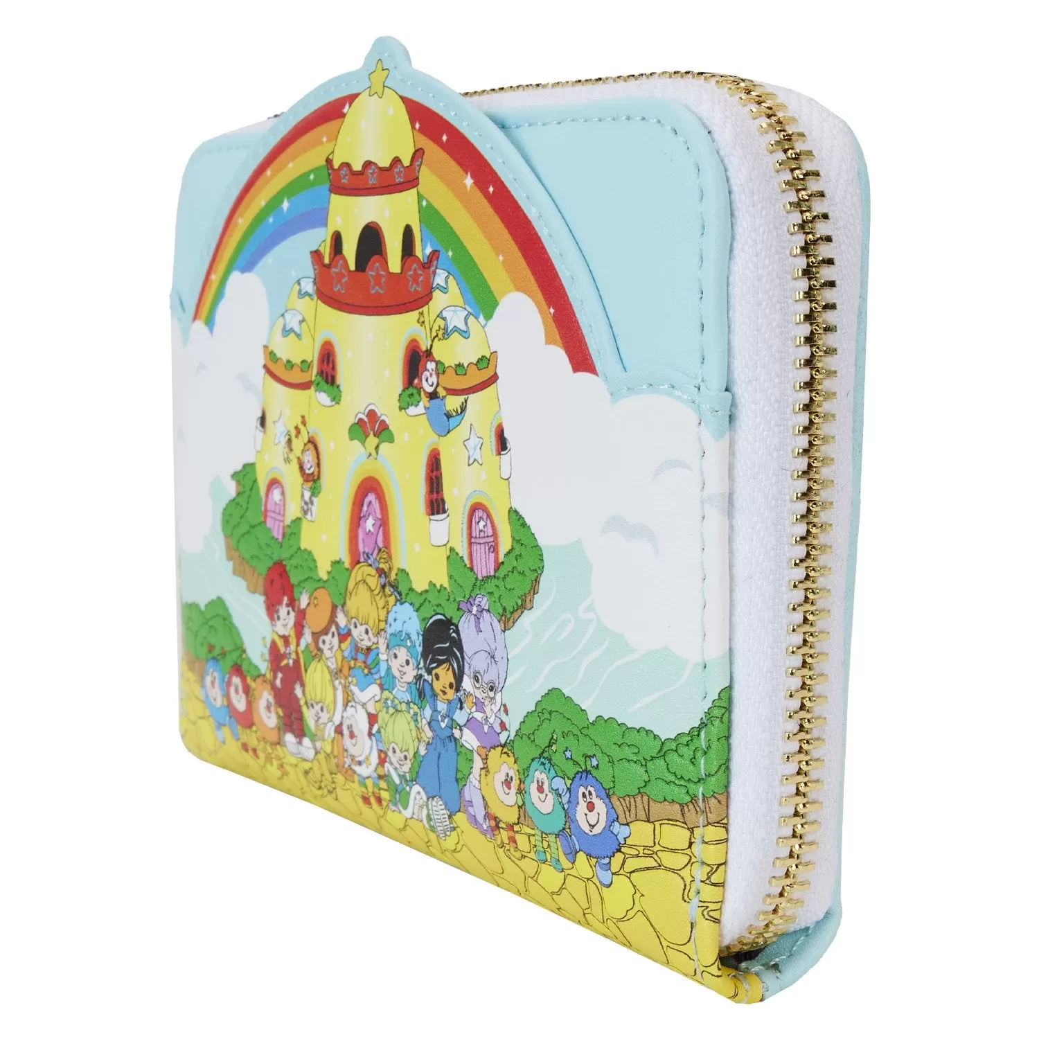 Loungefly Hallmark Rainbow Brite Castle Group Zip-Around Wallet