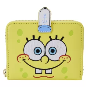 Loungefly Nickelodeon Spongebob Squarepants 25th Anniversary Zip-Around Wallet