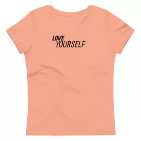 Love Yourself - Getailleerd Eco-T-shirt voor dames