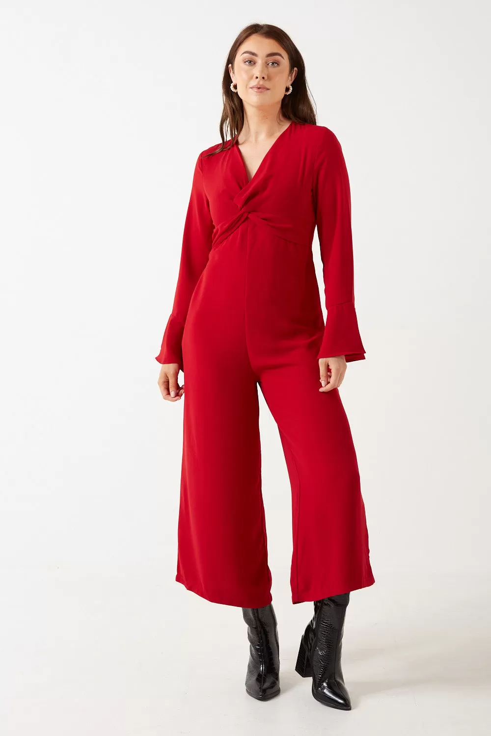 Marc Angelo Hannah Bell Sleeves Jumpsuit