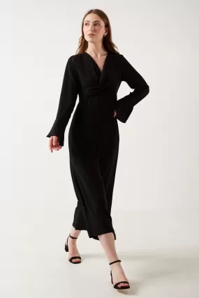 Marc Angelo Hannah Bell Sleeves Jumpsuit