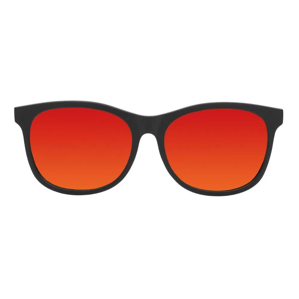 Marsquest Momentum Sunglasses - Carbon Black & Neon Red