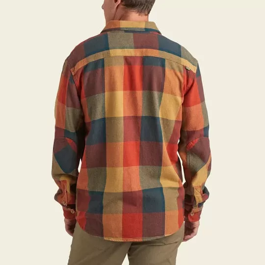 Men's Howler Bros | Rodanthe Blanket Flannel | Riddle Plaid Northwoods