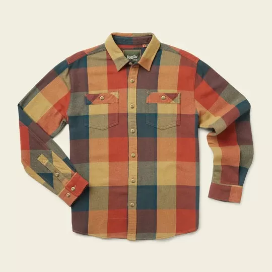 Men's Howler Bros | Rodanthe Blanket Flannel | Riddle Plaid Northwoods