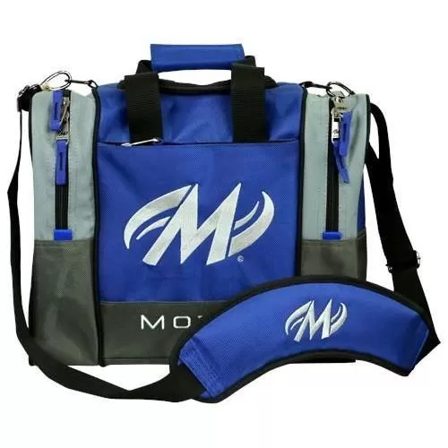 Motiv Shock Blue Single Tote Bowling Bag