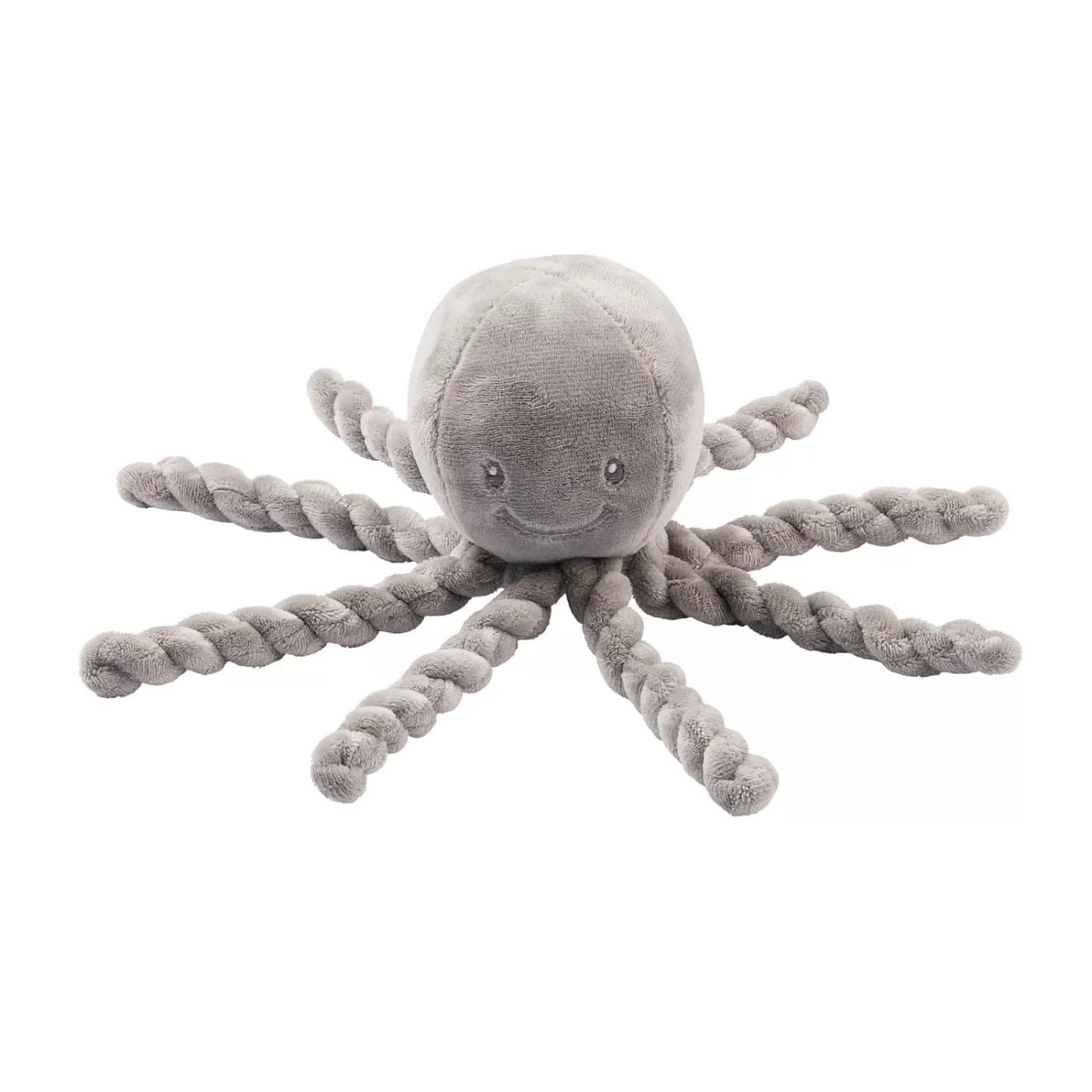 Nattou Piu Piu Soft Toy - Octopus Grey