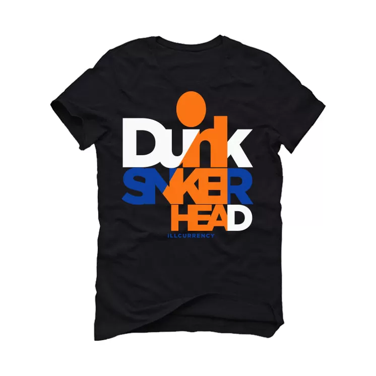 Nike Dunk Low "Knicks" | ILLCURRENCY Black T-Shirt (DUNK OFFICIAL)