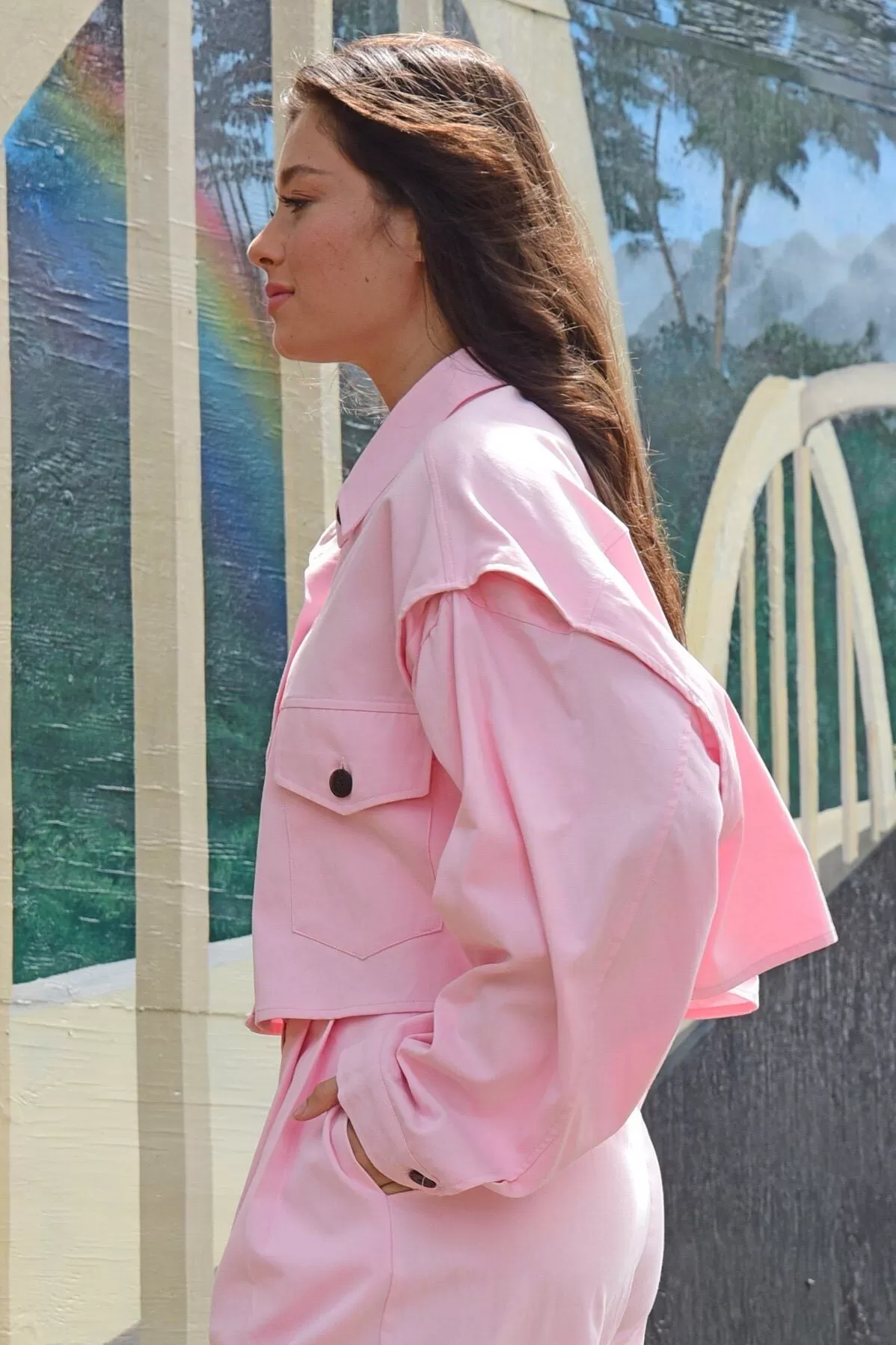 Pocket In Jacket | Pink