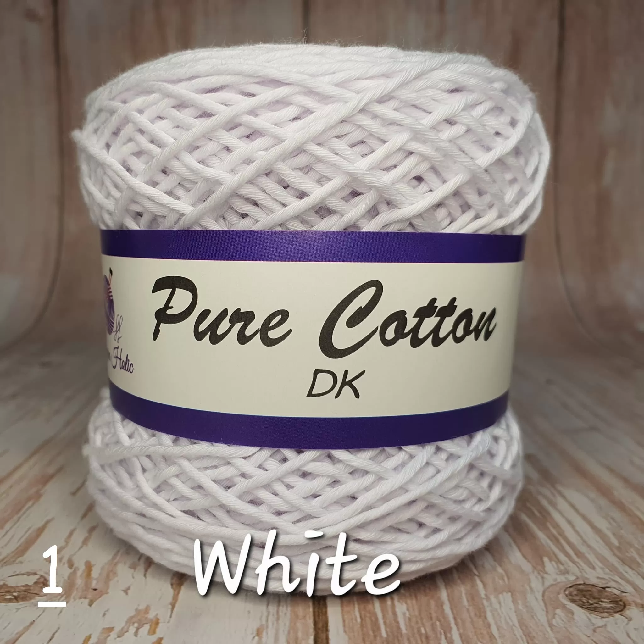 Pure Cotton DK Size 100g