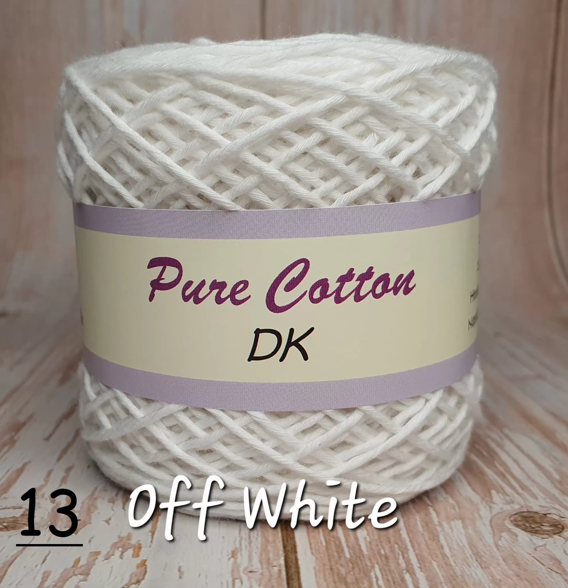 Pure Cotton DK Size 100g