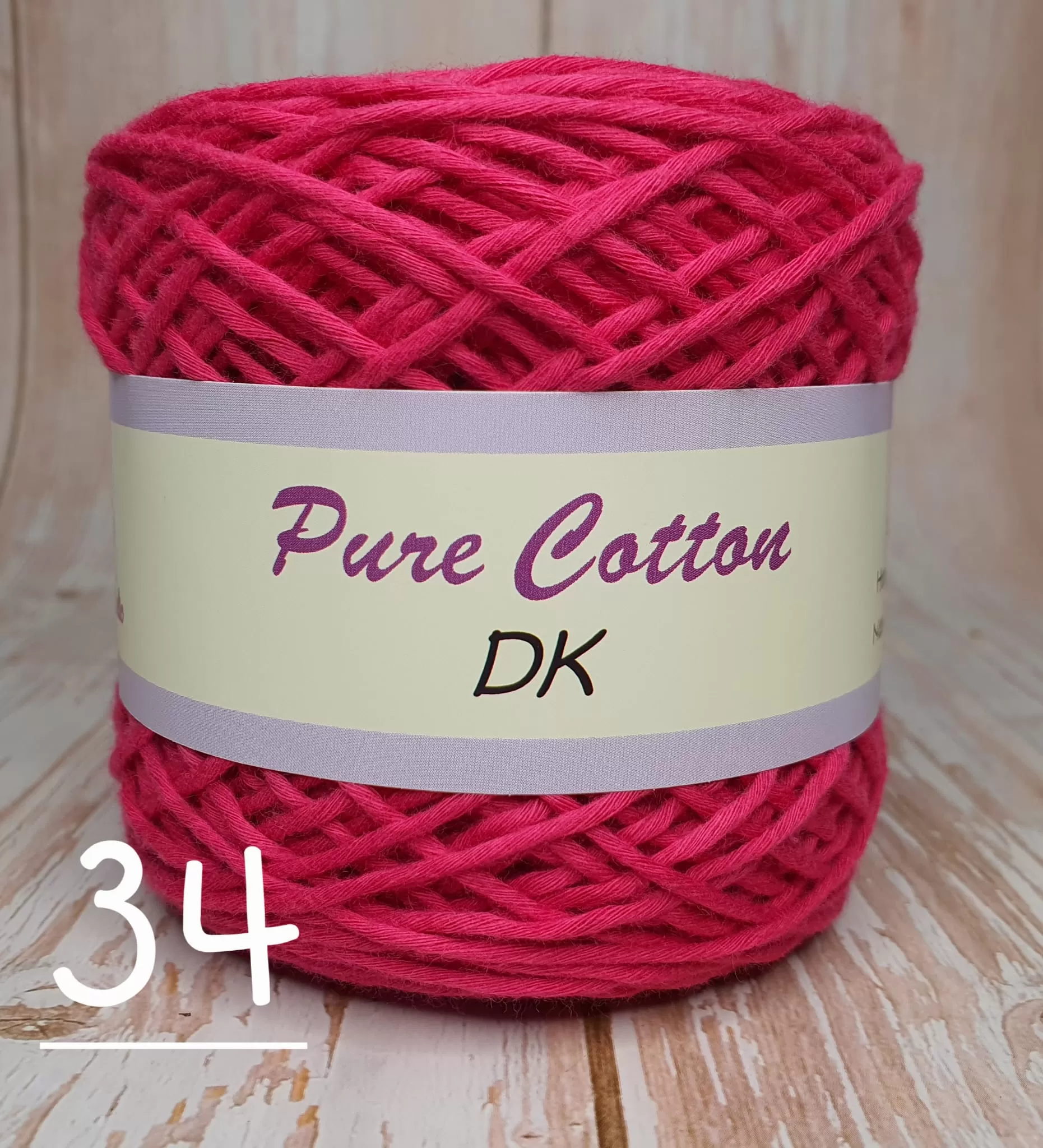 Pure Cotton DK Size 100g