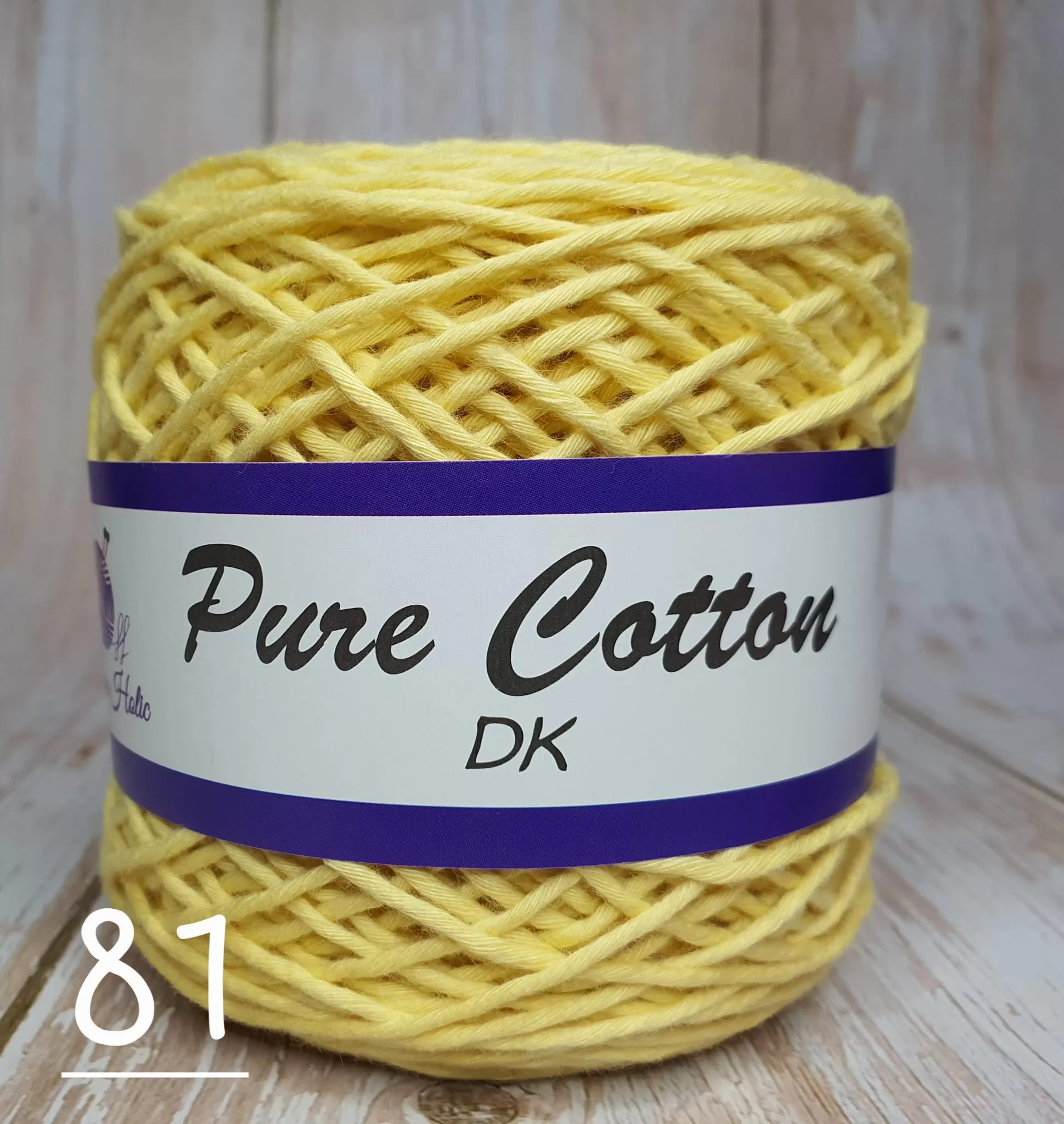 Pure Cotton DK Size 100g