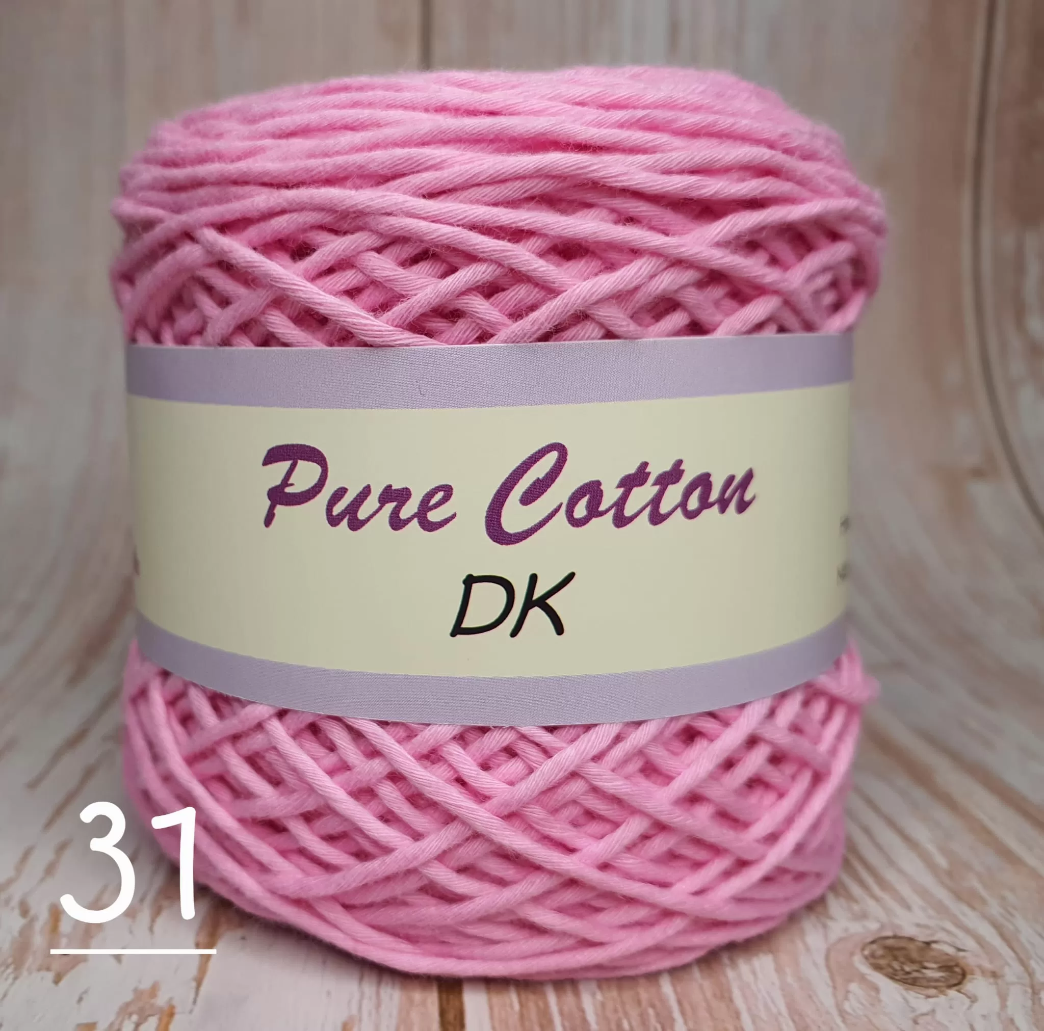 Pure Cotton DK Size 100g