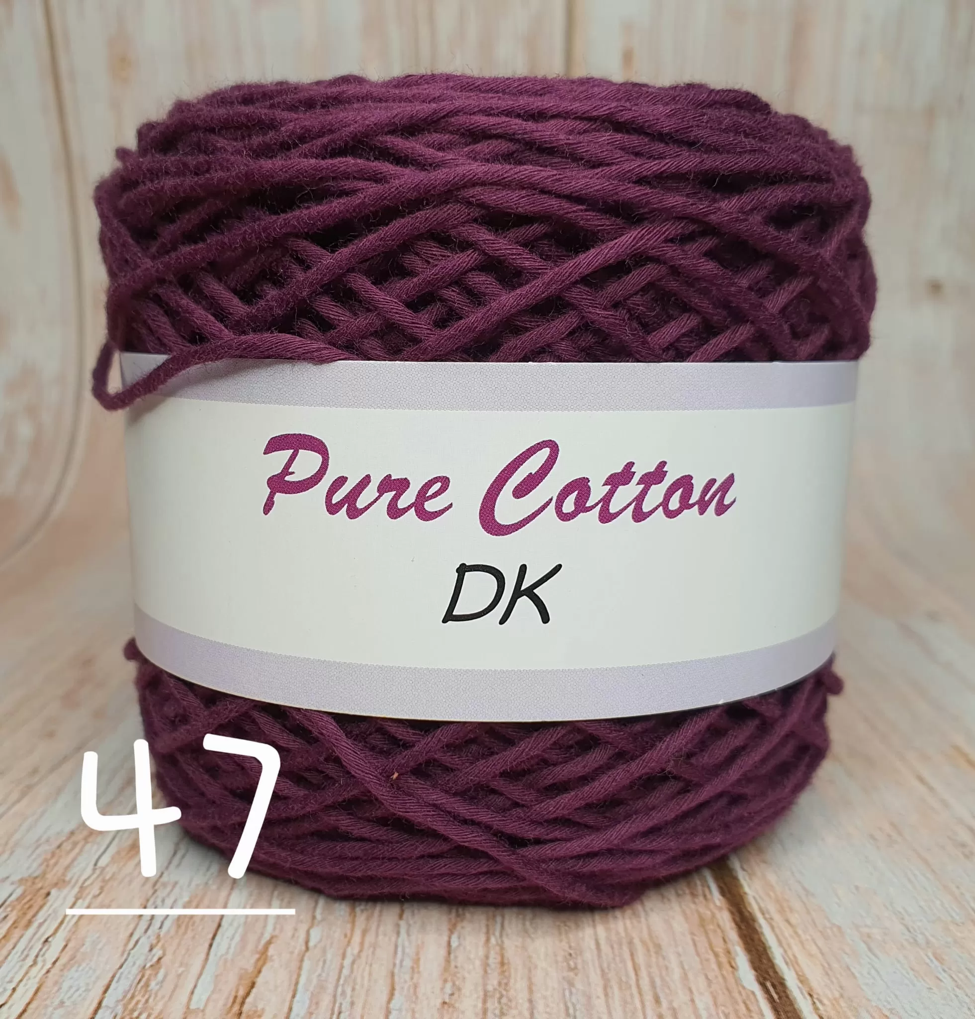 Pure Cotton DK Size 100g