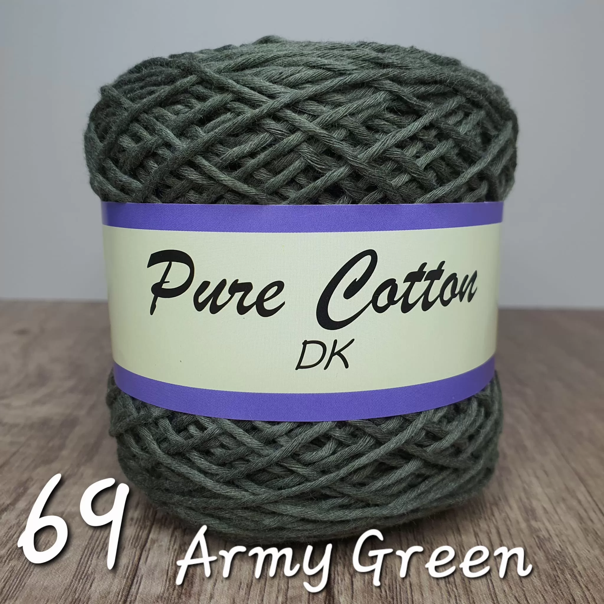 Pure Cotton DK Size 100g