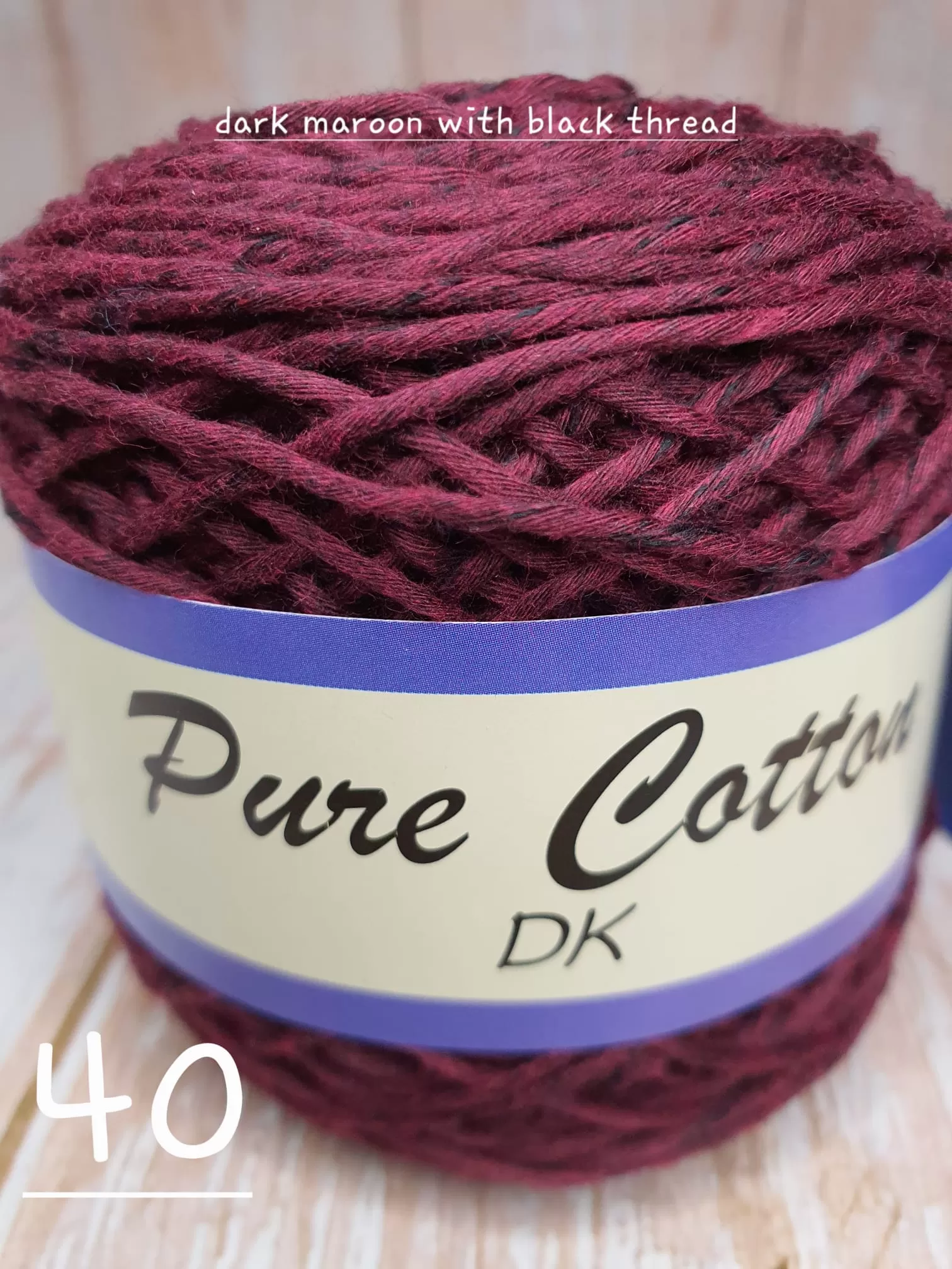 Pure Cotton DK Size 100g