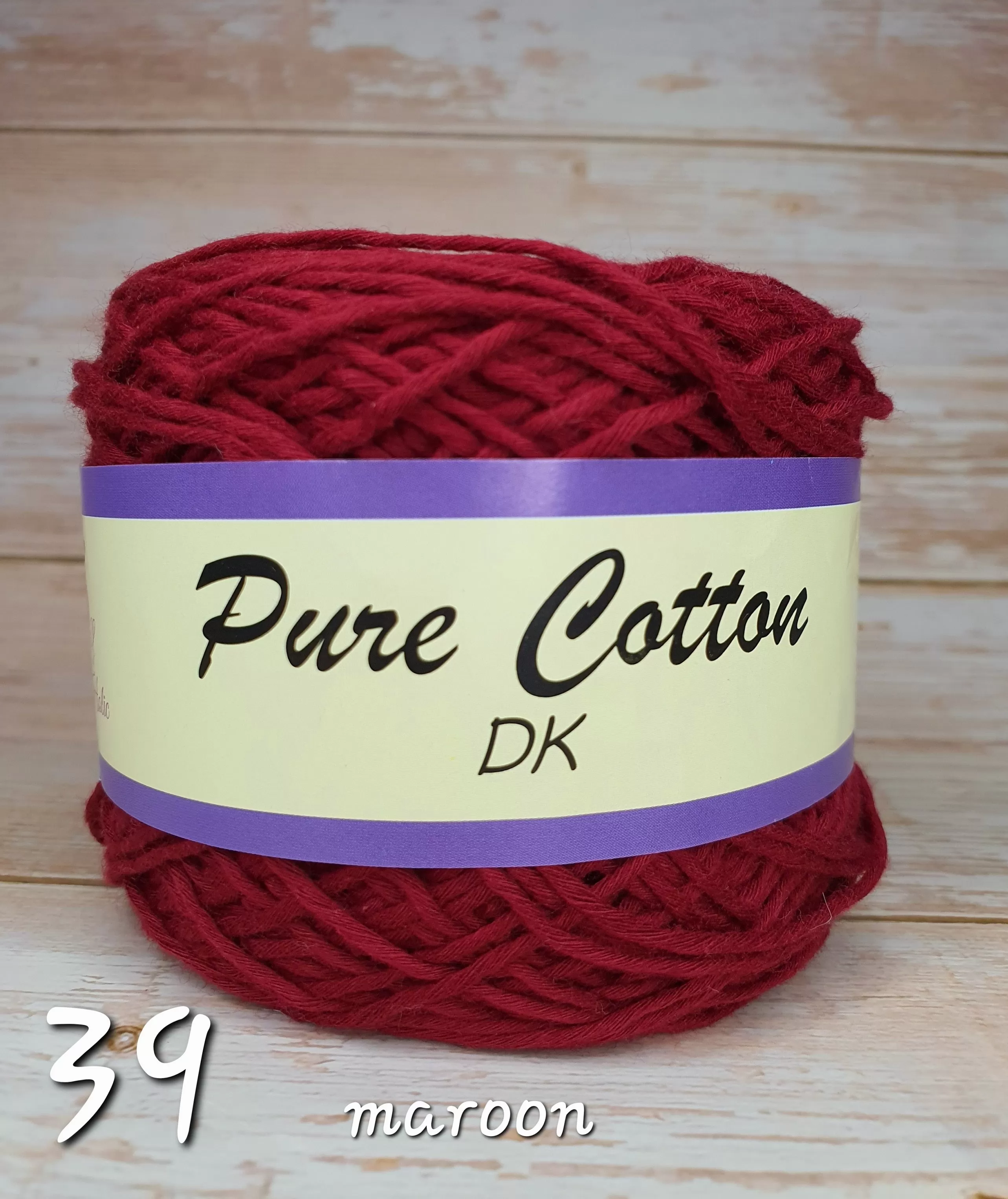 Pure Cotton DK Size 100g