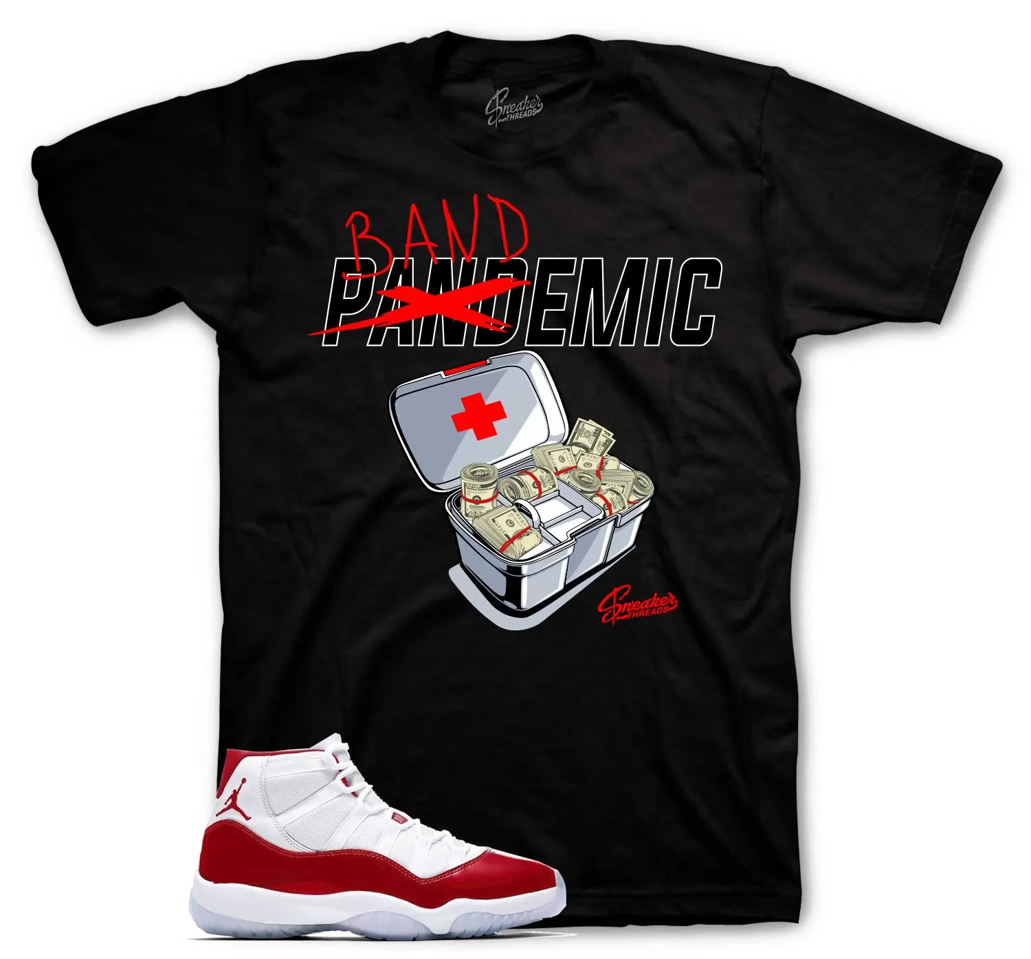 Retro 11 Cherry Bandemic Shirt