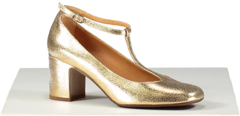 Sezane Metallic Marcie Babies UK 7 EU 40 👠