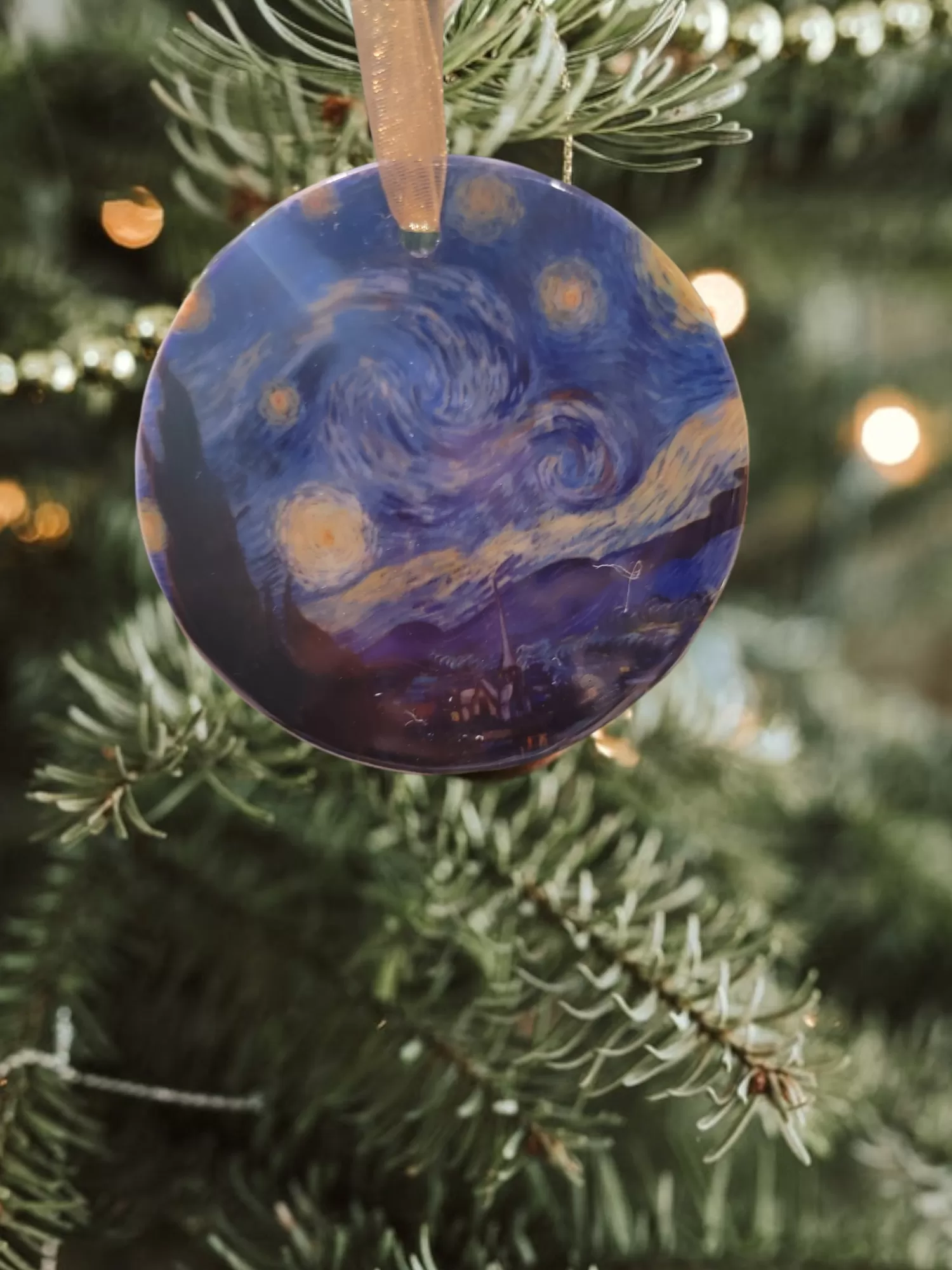 Starry Night Van Gogh Ornament