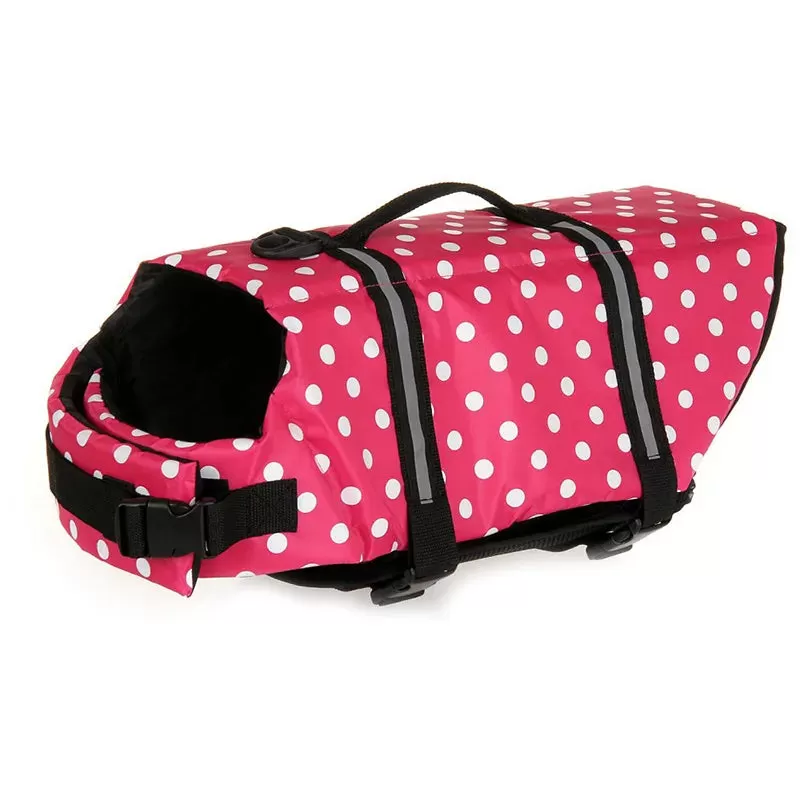 Summer Dog Fun & Safety: Adjustable Life Jacket & Swimwear, Reflective & Breathable, Great for Pool, Beach, & More!